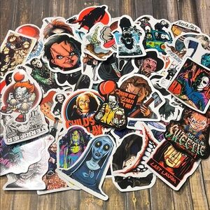 5for$10 Serial Killer Horror Chucky, Saw, Freddy Krueger, Michael Myers Stickers